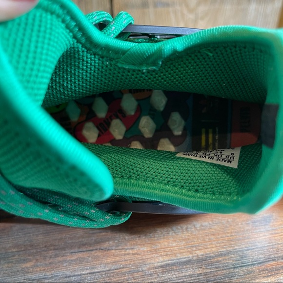 Adidas PW Pharrell Williams Human Race Kelly Green Sneakers Mens Shoes Size 9 - Picture 15 of 15